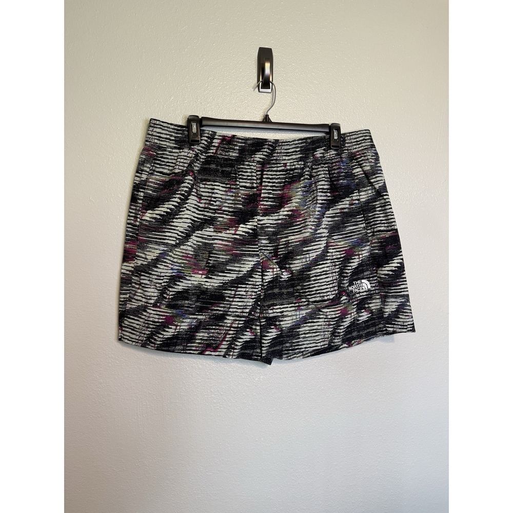 The North Face Men's Printed Class V Pull-On Shorts Blue Relaxed Fit Size XXL